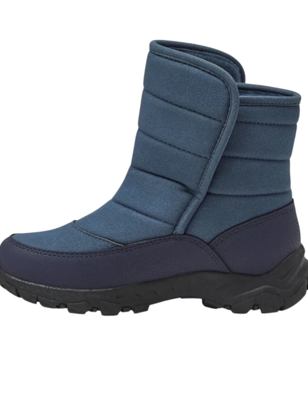 NEW! Lands' End EXPEDITION Warmest Waterproof Kids Snow Boots NAVY 6 Boy/Girl